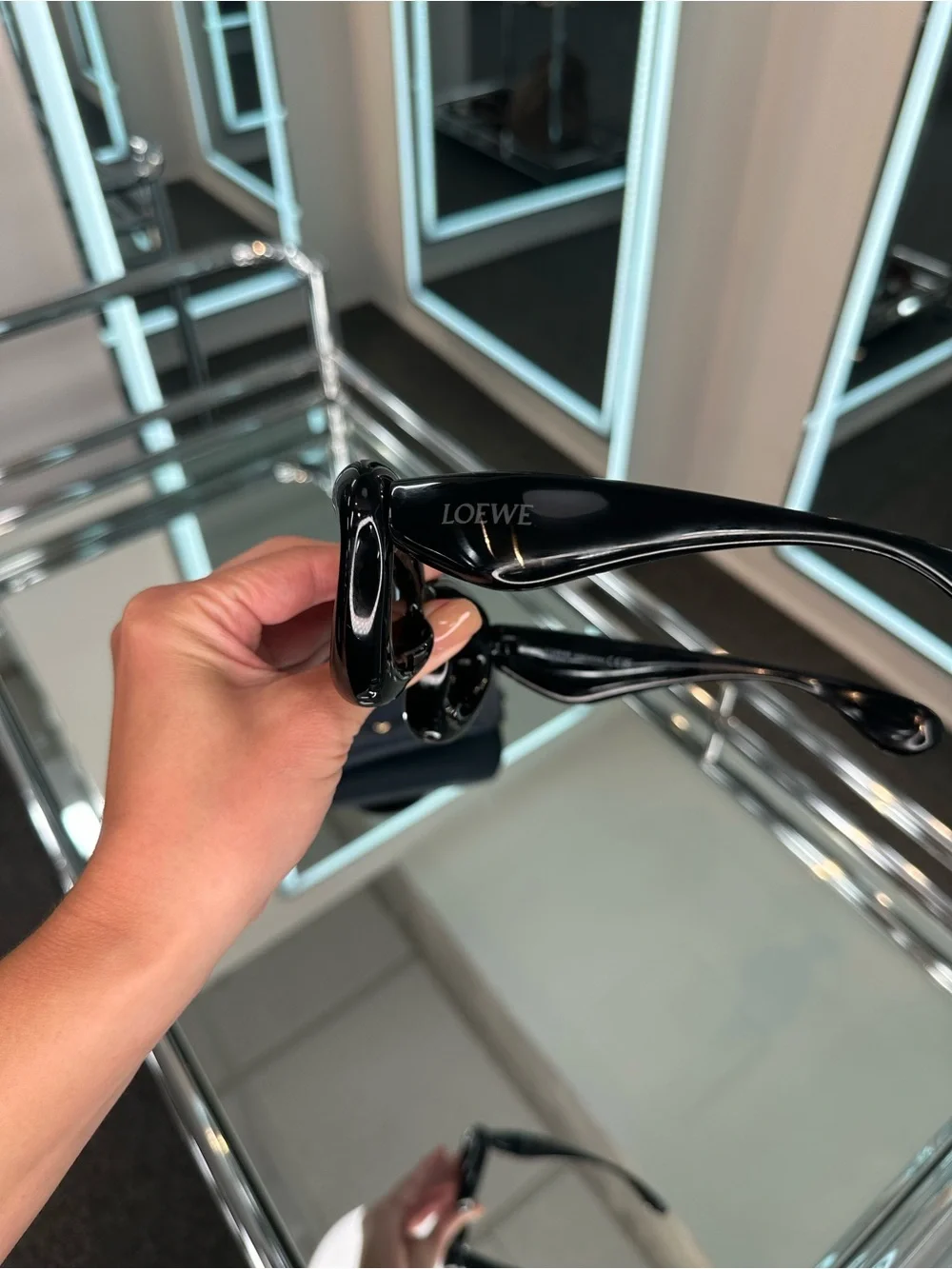 Loewe Inflated Cat-Eye Sunglasses